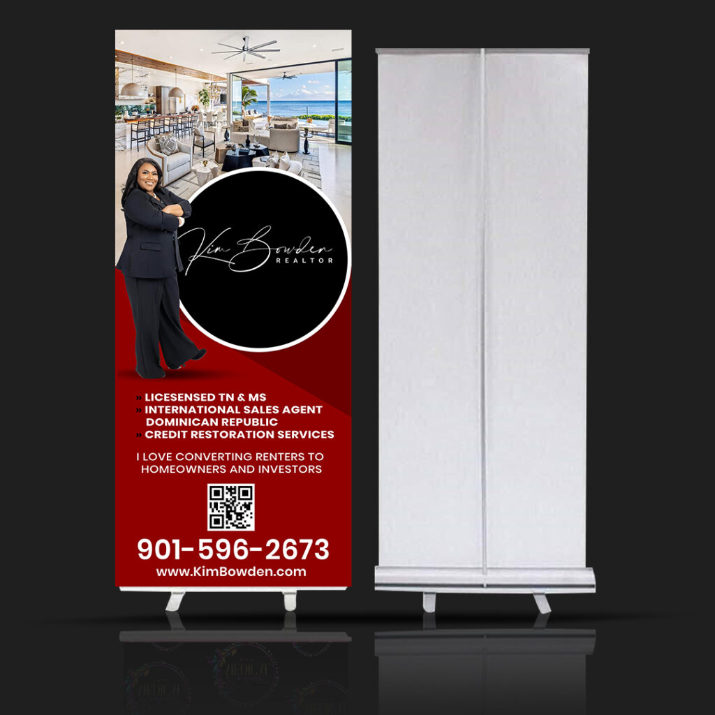 Retractable Banners 33x60